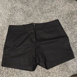 Black shorts, barely worn faux